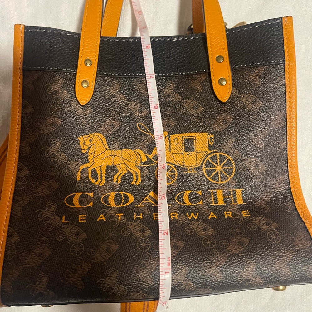 Coach Black and Tan Bag - Picture 5 of 6